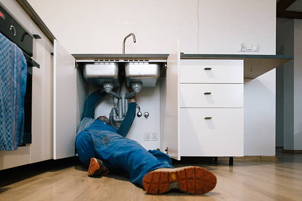 Professional Leak Detection technician working in West Long Branch, NJ